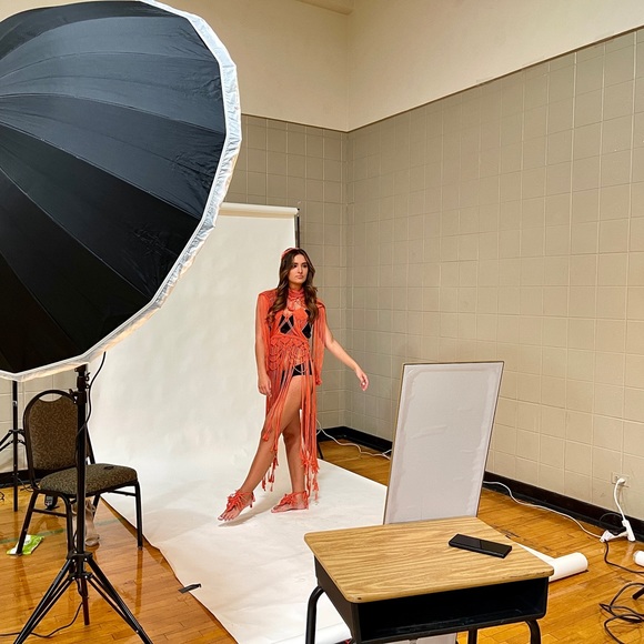 Handmade Macrame Crochet Dress - Picture 16 of 16